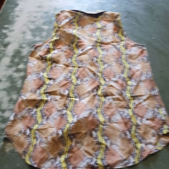 Equipment Femme Adalyn Snake Print Sleeveless Top sz Small - Picture 6 of 6